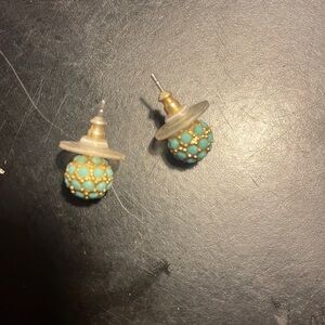 Stella and Dot turquoise earrings
